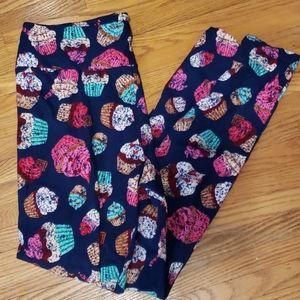 Lularoe TC cupcake leggings ** Unicorn **